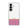 スリムプロテクションケース［ CASEPLAY Tartan Check - Pink ］