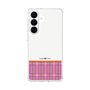 スリムプロテクションケース［ CASEPLAY Tartan Check - Pink ］