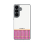 スリムプロテクションケース［ CASEPLAY Tartan Check - Pink ］