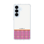スリムプロテクションケース［ CASEPLAY Tartan Check - Pink ］