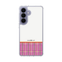 スリムプロテクションケース［ CASEPLAY Tartan Check - Pink ］