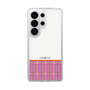 スリムプロテクションケース［ CASEPLAY Tartan Check - Pink ］