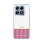 スリムプロテクションケース［ CASEPLAY Tartan Check - Pink ］