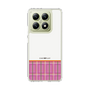 スリムプロテクションケース［ CASEPLAY Tartan Check - Pink ］
