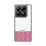 スリムプロテクションケース［ CASEPLAY Tartan Check - Pink ］