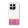 スリムプロテクションケース［ CASEPLAY Tartan Check - Pink ］