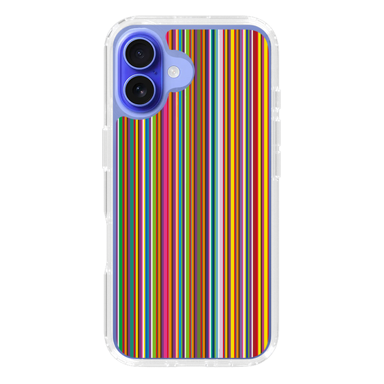 スリムプロテクションケース［ Colorful Stripe ］