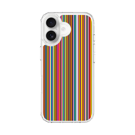 スリムプロテクションケース［ Colorful Stripe ］