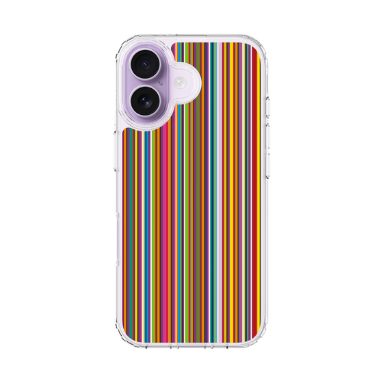 スリムプロテクションケース［ Colorful Stripe ］