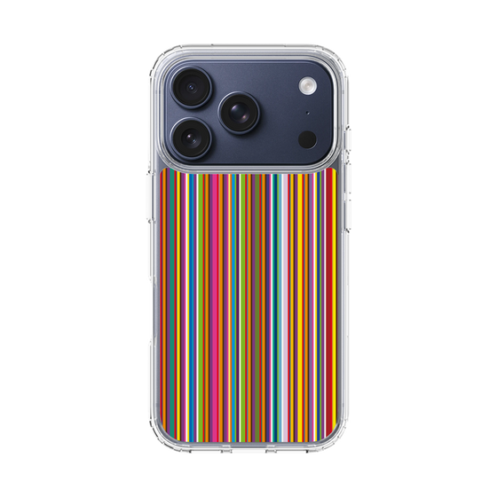 スリムプロテクションケース［ Colorful Stripe ］