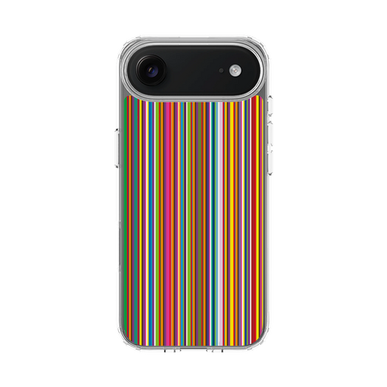 スリムプロテクションケース［ Colorful Stripe ］