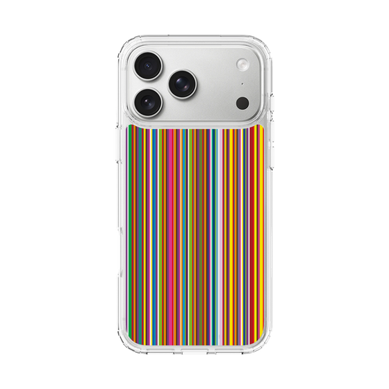 スリムプロテクションケース［ Colorful Stripe ］