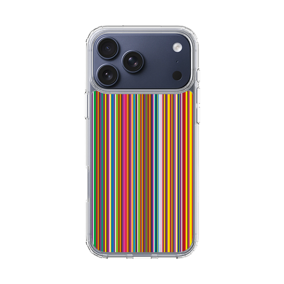 スリムプロテクションケース［ Colorful Stripe ］