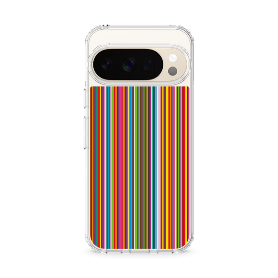 スリムプロテクションケース［ Colorful Stripe ］