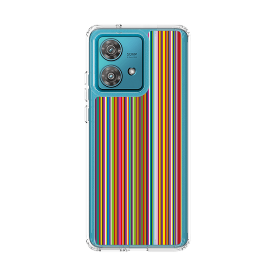 スリムプロテクションケース［ Colorful Stripe ］