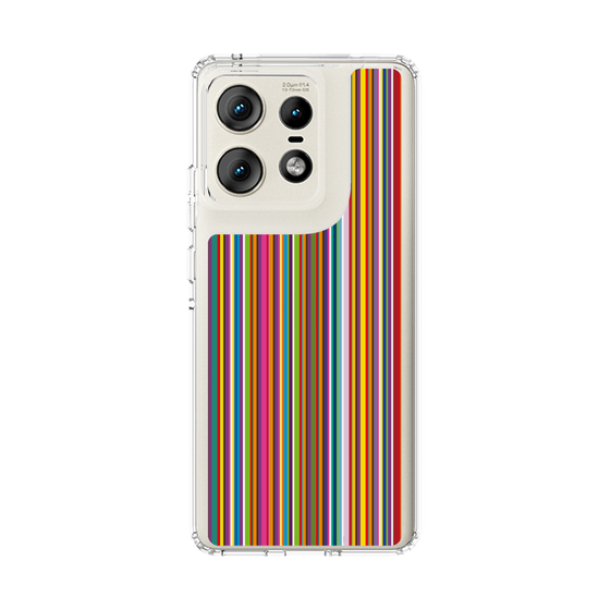 スリムプロテクションケース［ Colorful Stripe ］