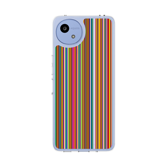 スリムプロテクションケース［ Colorful Stripe ］