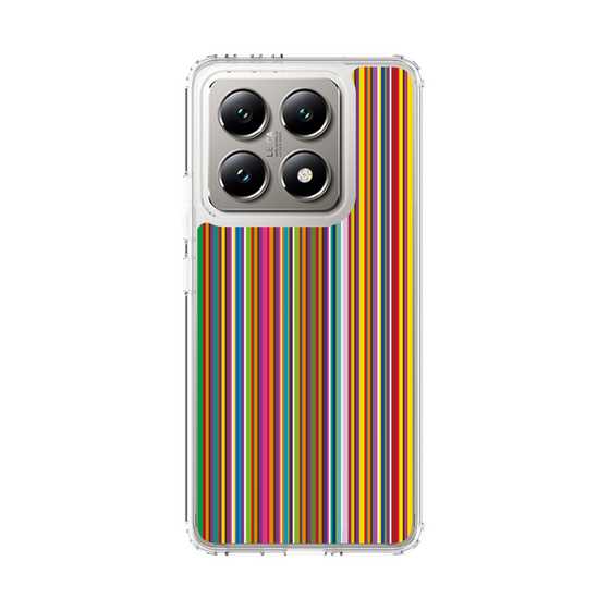 スリムプロテクションケース［ Colorful Stripe ］