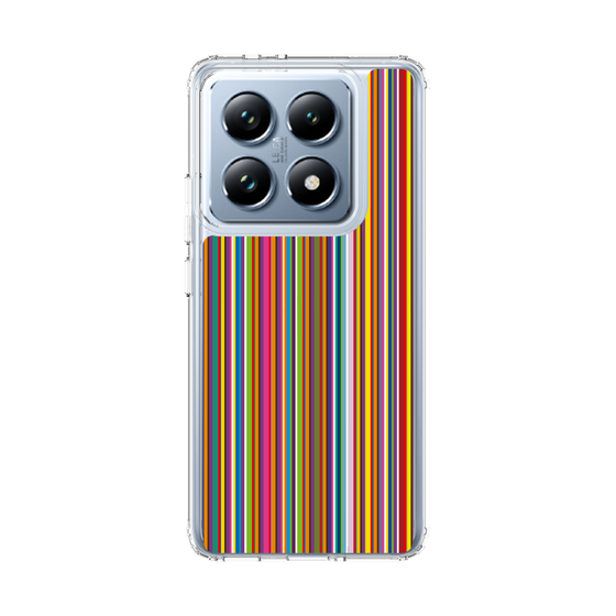 スリムプロテクションケース［ Colorful Stripe ］