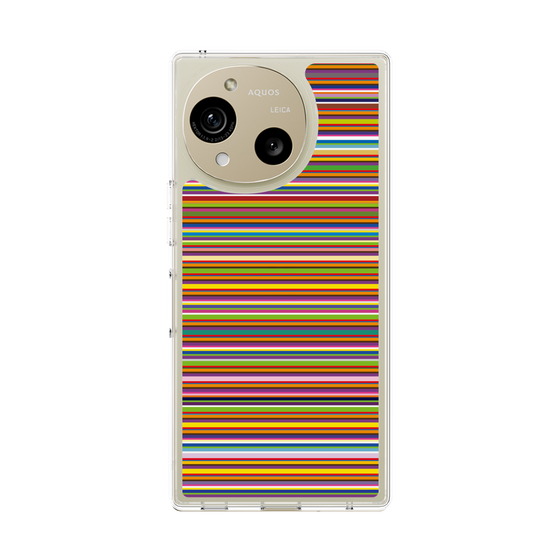 スリムプロテクションケース［ Colorful Boader ］
