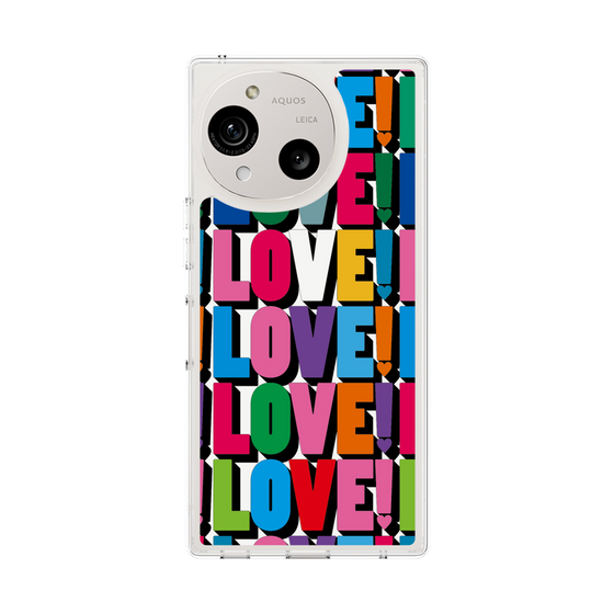 スリムプロテクションケース［ LOVE!LOVE!LOVE! ］