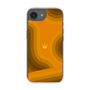 スリムプロテクションケース［ CASEPLAY Winding Pattern - Orange ］