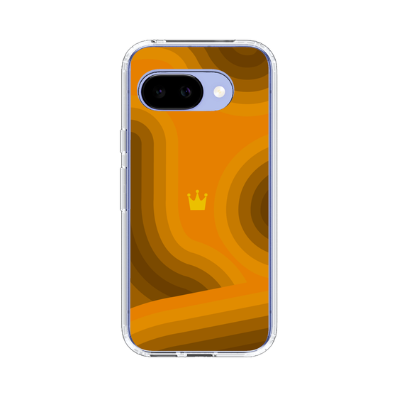 スリムプロテクションケース［ CASEPLAY Winding Pattern - Orange ］