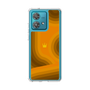 スリムプロテクションケース［ CASEPLAY Winding Pattern - Orange ］