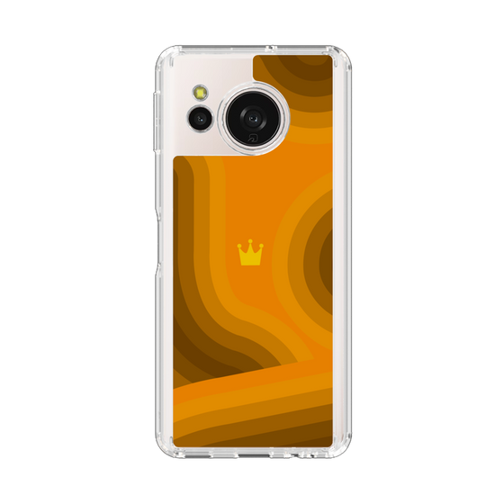 スリムプロテクションケース［ CASEPLAY Winding Pattern - Orange ］