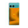 スリムプロテクションケース［ CASEPLAY Winding Pattern - Orange ］