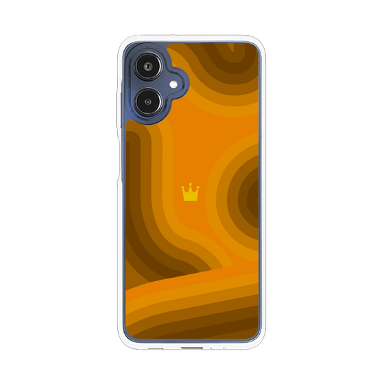 スリムプロテクションケース［ CASEPLAY Winding Pattern - Orange ］