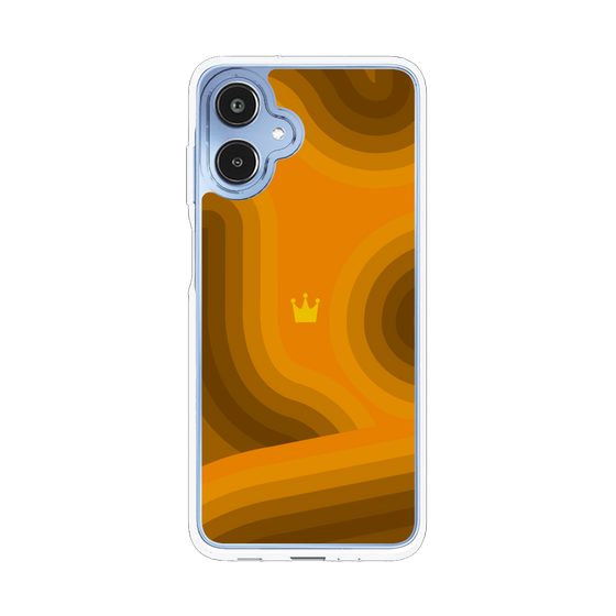 スリムプロテクションケース［ CASEPLAY Winding Pattern - Orange ］