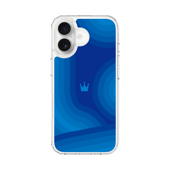 スリムプロテクションケース［ CASEPLAY Winding Pattern - Blue ］