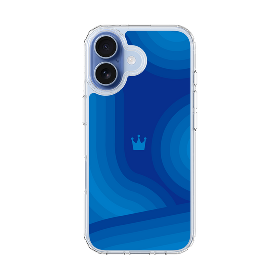 スリムプロテクションケース［ CASEPLAY Winding Pattern - Blue ］