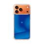スリムプロテクションケース［ CASEPLAY Winding Pattern - Blue ］