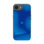 スリムプロテクションケース［ CASEPLAY Winding Pattern - Blue ］
