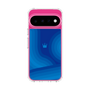 スリムプロテクションケース［ CASEPLAY Winding Pattern - Blue ］
