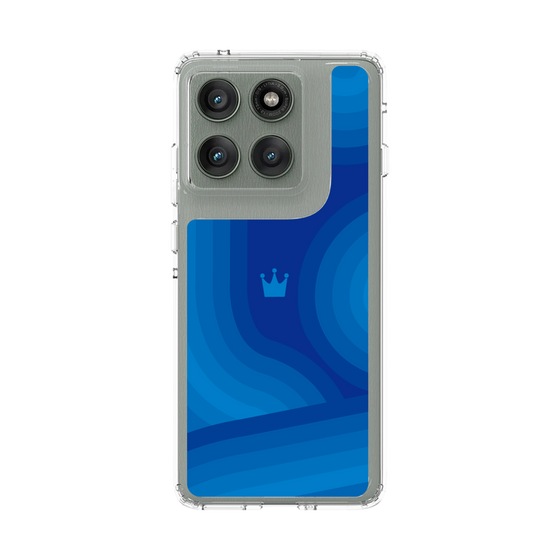 スリムプロテクションケース［ CASEPLAY Winding Pattern - Blue ］