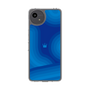 スリムプロテクションケース［ CASEPLAY Winding Pattern - Blue ］