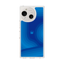 スリムプロテクションケース［ CASEPLAY Winding Pattern - Blue ］