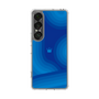 スリムプロテクションケース［ CASEPLAY Winding Pattern - Blue ］