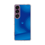 スリムプロテクションケース［ CASEPLAY Winding Pattern - Blue ］
