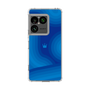 スリムプロテクションケース［ CASEPLAY Winding Pattern - Blue ］