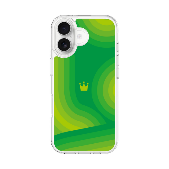 スリムプロテクションケース［ CASEPLAY Winding Pattern - Green ］