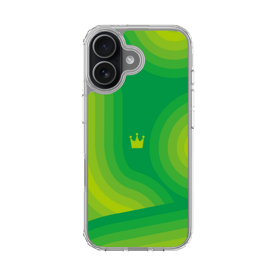 スリムプロテクションケース［ CASEPLAY Winding Pattern - Green ］