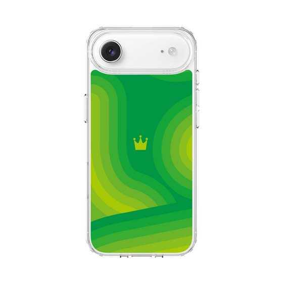 スリムプロテクションケース［ CASEPLAY Winding Pattern - Green ］