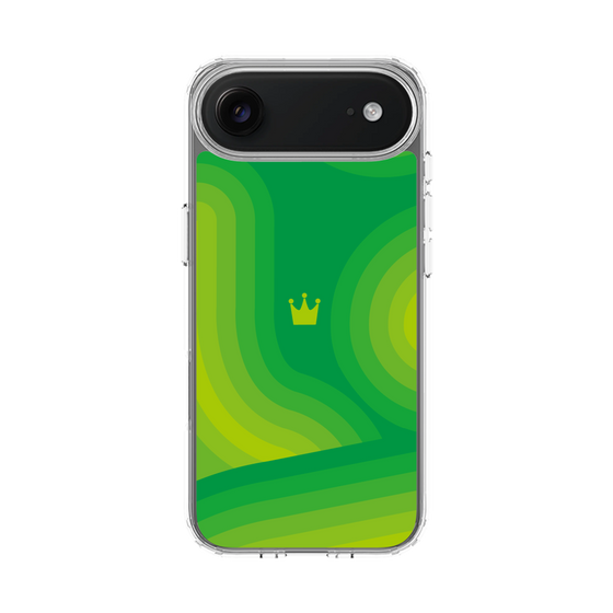 スリムプロテクションケース［ CASEPLAY Winding Pattern - Green ］