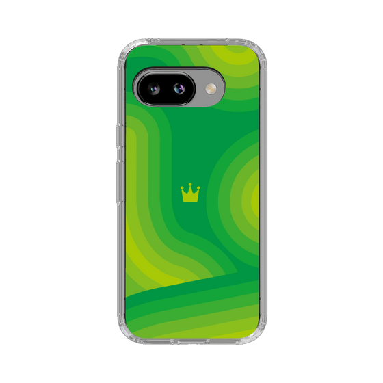 スリムプロテクションケース［ CASEPLAY Winding Pattern - Green ］