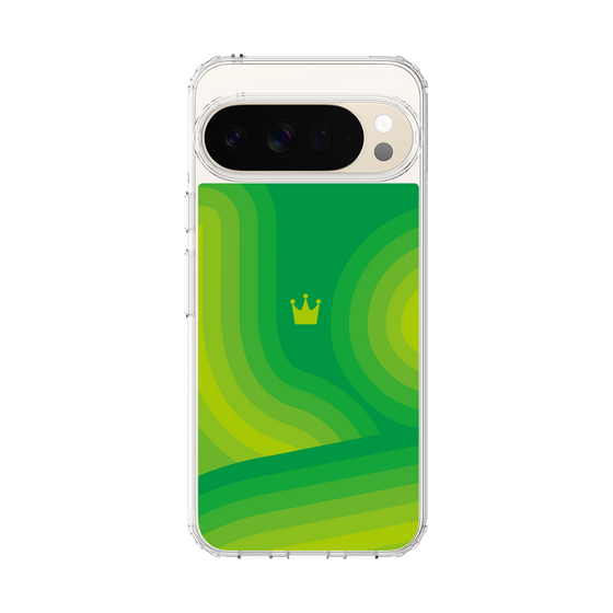 スリムプロテクションケース［ CASEPLAY Winding Pattern - Green ］