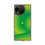 スリムプロテクションケース［ CASEPLAY Winding Pattern - Green ］